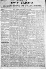 Cherokee phoenix, and Indians’ advocate, 1829 July 8