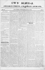 Cherokee phoenix, and Indians’ advocate, 1829 July 15