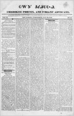 Cherokee phoenix, and Indians’ advocate, 1829 July 29