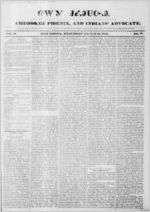 Cherokee phoenix, and Indians’ advocate, 1829 August 26