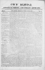Cherokee phoenix, and Indians’ advocate, 1830 February 10
