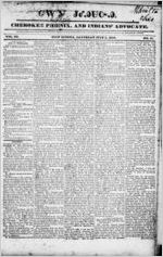 Cherokee phoenix, and Indians’ advocate, 1830 July 3