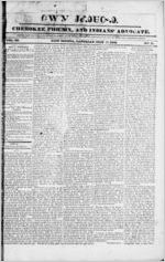 Cherokee phoenix, and Indians’ advocate, 1830 July 31