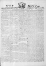 Cherokee phoenix, and Indians’ advocate, 1831 January 3