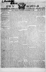 Cherokee phoenix, and Indians’ advocate, 1831 November 12