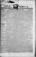 Cherokee phoenix, and Indians’ advocate, 1832 April 7