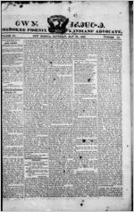 Cherokee phoenix, and Indians’ advocate, 1832 May 26