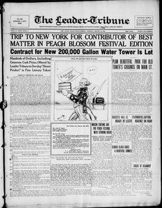 The leader-tribune, 1925 January 22