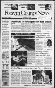 The Forsyth County news, 1995 May 7