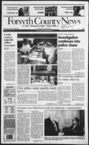 The Forsyth County news, 1995 August 20