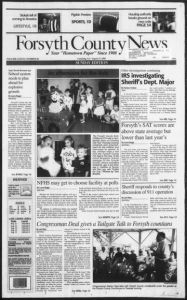 The Forsyth County news, 1995 August 27