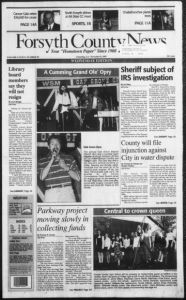 The Forsyth County news, 1995 November 8