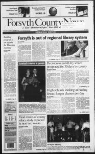 The Forsyth County news, 1995 November 15