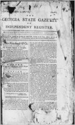 The Georgia state gazette, or, Independent register, 1786 October 14