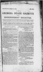 The Georgia state gazette, or, Independent register, 1786 November 18