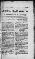 The Georgia state gazette, or, Independent register, 1786 December 9