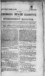 The Georgia state gazette, or, Independent register, 1786 December 23