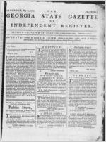 The Georgia state gazette, or, Independent register, 1787 May 12