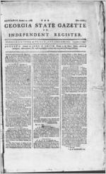 The Georgia state gazette, or, Independent register, 1788 January 19