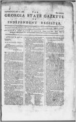 The Georgia state gazette, or, Independent register, 1788 April 12