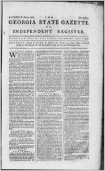 The Georgia state gazette, or, Independent register, 1788 July 5