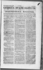 The Georgia state gazette, or, Independent register, 1788 July 12