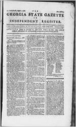 The Georgia state gazette, or, Independent register, 1788 August 2