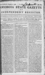 The Georgia state gazette, or, Independent register, 1788 September 6