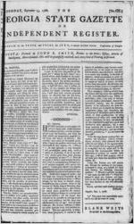 The Georgia state gazette, or, Independent register, 1788 September 13