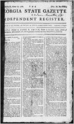 The Georgia state gazette, or, Independent register, 1788 October 18