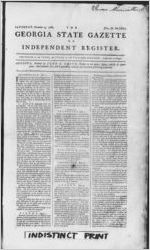 The Georgia state gazette, or, Independent register, 1788 November 15