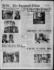 The Savannah tribune, 1960 January 9
