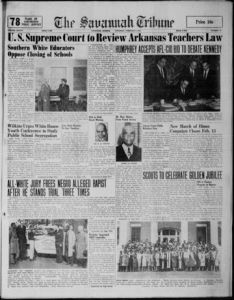 The Savannah tribune, 1960 February 6