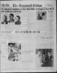 The Savannah tribune, 1960 August 6