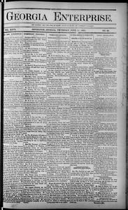The Georgia enterprise, 1891 June 11