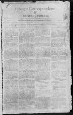 Foreign correspondent & Georgia express, 1809 August 12