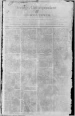 Foreign correspondent & Georgia express, 1809 August 19