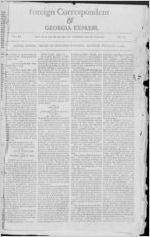 Foreign correspondent & Georgia express, 1809 September 23