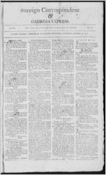 Foreign correspondent & Georgia express, 1810 January 20