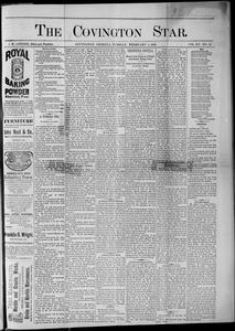 The Covington star, 1889 February 5