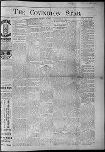 The Covington star, 1889 September 10