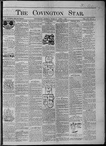The Covington star, 1890 April 1