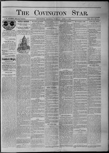 The Covington star, 1890 April 15