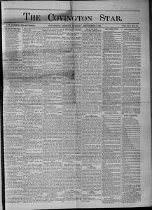 The Covington star, 1890 September 2