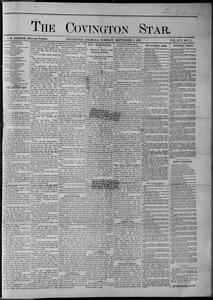 The Covington star, 1890 September 9