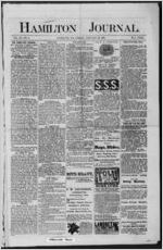 Hamilton journal, 1881 January 28