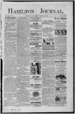 Hamilton journal, 1881 March 18