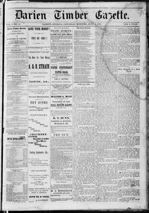 Darien timber gazette, 1874 July 4
