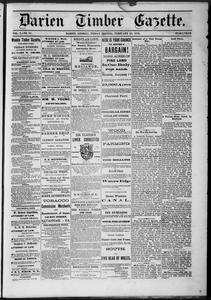 Darien timber gazette, 1876 February 25