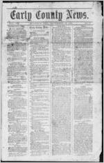 Early County news, 1863 November 18